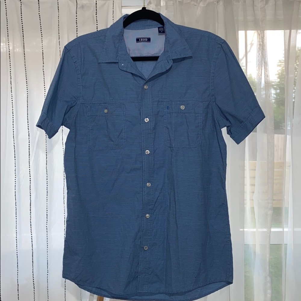 Izod short sleeve button down